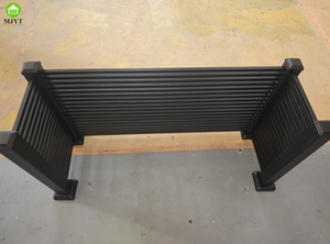 Système de <span class=keywords><strong>conception</strong></span> de modélisation <span class=keywords><strong>3D</strong></span> de <span class=keywords><strong>jardin</strong></span> de salle d'utilité de construction de clôture de lamelle d'alliage d'aluminium à la mode avec le cadre élégant - Product Image 3