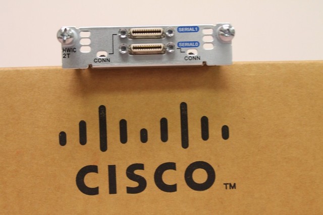 HWIC-2T GENUINE 2-Port Serial and Asynchronous WAN Interface Card