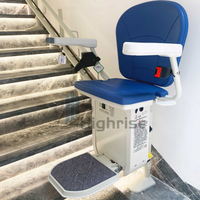 Monte-escalier personnalisé pour personnes handicapées et personnes âgées, avec ceinture de sécurité