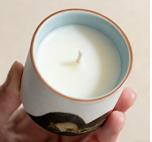 Bougies en Céramique Fonctionnelles Motif <span class=keywords><strong>Montagne</strong></span> et Rivière Quatre Couleurs Parfum Personnalisé Écologiques pour Fêtes de Fin d'Année, Diwali, Extérieur, Mariages - Product Image 5