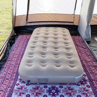 Matelas Gonflable avec Pompe Amovible Rechargeable Intégrée, Lit d'Appoint Pliable Taille Double
