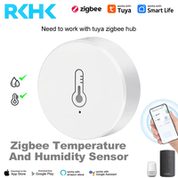 Capteur de température et d'humidité Zigbee, thermomètre et hygromètre pour maison intelligente, automatisation de scènes pour Tuya Alexa Google