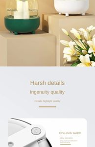 Humidificadores de aire ultrasónicos dobles 4L para humidificador de niebla fría para el hogar del dormitorio - Product Image 2