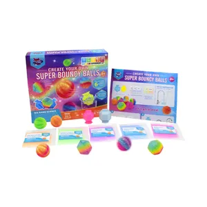 BIG BANG SCIENCE HOT Create Your Own Super Bouncy Balls Craft Kit for Kids STEM Science Experiments for Kids 8-12 Years Old