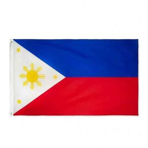 Polyester 90x150cm Outdoor Red White Blue Philippine <b>Flag</b> with Brass Grommets Custom Logo Portable - Product Image 1