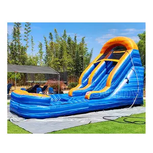 Parco giochi all'aperto scivolo gonfiabile in PVC Air Trampoline Castle Bouncy Kids Jumping Park