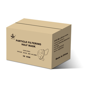 Masques <span class=keywords><strong>demi</strong></span>-masques filtrants jetables <span class=keywords><strong>FFP2</strong></span> avec valve pour la protection des parties du visage, OEM et ODM - Product Image 3