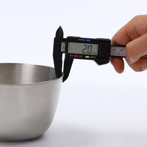 Tazón para ensalada de acero inoxidable de 142 mm Lb-11, tazón de cocina para batir huevos y amasar - Product Image 3