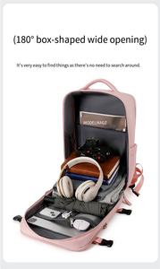 Mochila Impermeable Duradera y Ligera para Portátil, Bolso de Cabina de Avión <span class=keywords><strong>40x25x20</strong></span>, Equipaje de Mano Debajo del Asiento para <span class=keywords><strong>Viaje</strong></span> - Product Image 3