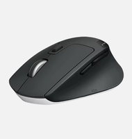 Mouse Optik Nirkabel M720 Multi-Perangkat untuk Laptop PC Desktop Logo Kustom OEM Grosir