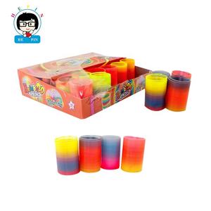 Juguete de Resorte Mágico de Arcoíris al por Mayor, Juguete de Resorte Colorido para Fiestas de Cumpleaños, Apto para Niños - Product Image 1