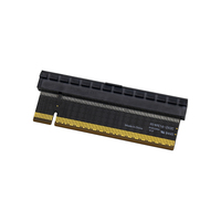 Carte adaptateur PCIE 4.0 X16 Carte adaptateur PCB Petit châssis Carte tournante 180 degrés