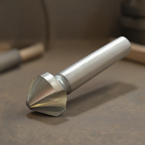 Ttake 90 Degree Countersink Hss Ta1230 Din 335 <b>C</b> 3 Flutes Cylindrical Shank For Metal Drilling - Product Image 3