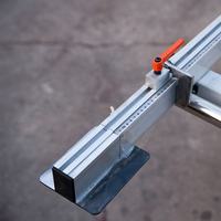 Machine de découpe horizontale de grands panneaux à commande facile et haute précision, table de scie coulissante pour le travail du bois