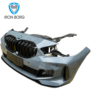 Kit de Radiador para <span class=keywords><strong>BMW</strong></span> Serie <span class=keywords><strong>1</strong></span> F40 128ti <span class=keywords><strong>2022</strong></span>, Sistema de Refrigeración con Ventilador Electrónico, Condensador de Aire Acondicionado, Parachoques Delantero, Kit Completo Original Usado - Product Image 6