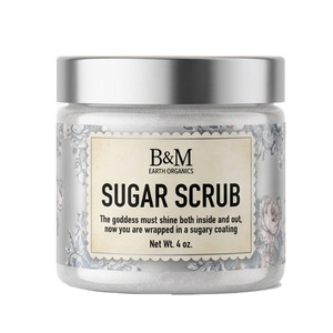 Exfoliante Corporal Suave y Luminoso, Etiqueta Privada, Exfoliante Corporal <span class=keywords><strong>de</strong></span> Azúcar <span class=keywords><strong>de</strong></span> <span class=keywords><strong>Caña</strong></span> Cruda para Piel Seca, Tratamiento con Sales <span class=keywords><strong>de</strong></span> <span class=keywords><strong>Baño</strong></span> - Product Image 6
