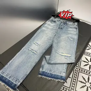 Candice koleksi musim gugur musim dingin jeans wanita desainer denim Tautan vip trendi modis