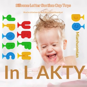 ของเล่นเสริมพัฒนาการแบบใหม่ ข้ามพรมแดน ช่วยคลายเครียด ตัวอักษรภาษาอังกฤษ 26 ตัว ทำจากซิลิโคน ฝึกอ่านออกเสียงและสร้างคำศัพท์ด้วยตนเอง - Product Image 2