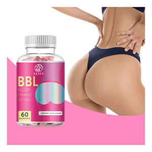 Gummies BBL à Marque Privée pour la Beauté des Fesses, Complément Alimentaire Féminin pour l'Amélioration des Hanches et des Fesses, Raffermissement, Plus Grand, Compléments Naturels à Base de Plantes - Product Image 1