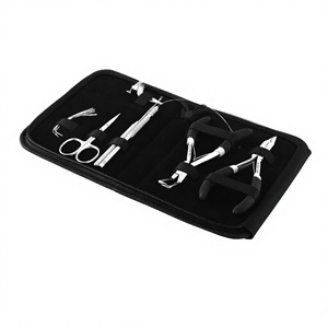 Wholesale Hair <b>Extension</b> Tools kit Includes Micro <b>Beads</b> Remover Plier stainless steel also Mini Scissor and Parting Finger - Product Image 1