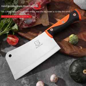 Couteau à découper les os en acier inoxydable épaissi, couteau de boucher multifonctionnel robuste pour la maison, l'hôtel et la cuisine - Product Image 3