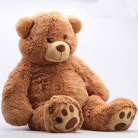 Ours en Peluche Géant et Personnalisé de Grande Taille 150cm 160cm 200cm 2 Mètres 3m, Grande Poupée à Remplir