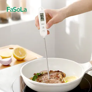 FaSoLa 그릴 온도계 고기 온도계 요리 디지털 식품 프로브 주방 야외 굽고 바베큐