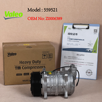 Kompresor Valeo TM16 Murni Langsung dari Pabrik OE: Z0006389 Body 24V 8PK 119mm Unit Pendingin Industri Tahan Lama untuk Truk Berat