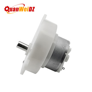 Moteur à engrenages miniature DC QuanWeiDZ JS50, cadre 42 mm, 3-24 V, couple 4 kg, pour mélangeurs de lait et nettoyeurs à ultrasons - Product Image 2