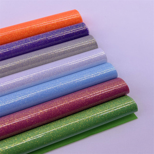 Warna berwarna-warni TPU Glitter Hologram kulit permukaan halus untuk pita rambut, Anting dan penggunaan pelapis Natal - Product Image 2