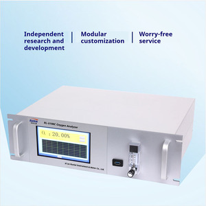 Runlai U100C High Accuracy Metal Oxygen O2 Gas Analyzer Digital LCD Display Meter Customizable Detector 0.00-25% Range Sound - Product Image 5