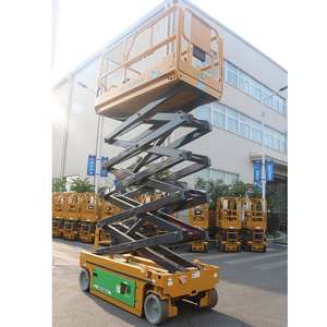 Plateforme de travail aérien électrique à ciseaux XG1212HA de 12 m avec système d'entraînement électrique à économie d'énergie, la plus efficace, en stock - Product Image 5