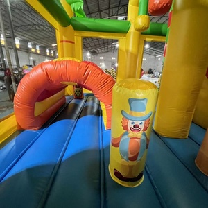 Château Gonflable Commercial Géant d'Extérieur en Promotion avec Bâche en PVC <span class=keywords><strong>de</strong></span> 0,55 mm – Qualité Supérieure - Product Image 6