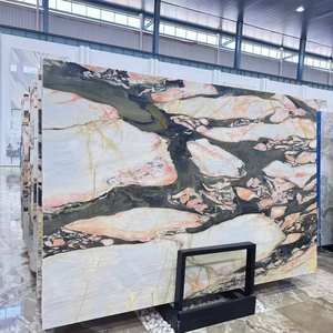 <span class=keywords><strong>Notre</strong></span> <span class=keywords><strong>Dame</strong></span> Rose Marbre Grande Dalle Étanche Durable Moderne Intérieur/Extérieur Mur Design pour Cuisine Escalier Atelier Villa - Product Image 3