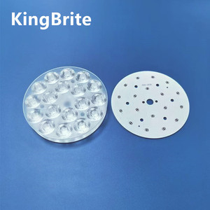Kingbrite <strong>Led</strong> Round Lens 92mm 18 <strong>Led</strong> 3030 3535 Multiple <strong>Led</strong> Lens <strong>Array</strong> for Downlight - Product Image 2