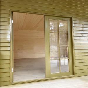 Caseta <span class=keywords><strong>de</strong></span> Venta Móvil Anticorrosiva para Exteriores, Patio, Jardín, Pequeña Villa, Cuarto <span class=keywords><strong>de</strong></span> Almacenamiento, Casa <span class=keywords><strong>de</strong></span> Madera Residencial - Product Image 3