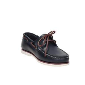 Chaussures bateau pour homme Lumberjack, bleues, taille 43, style à lacets - Product Image 4