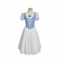 Tutu de ballet Giselle Coppelia pour fille, robe romantique, jupe longue pour femme adulte, costume de performance pour compétition