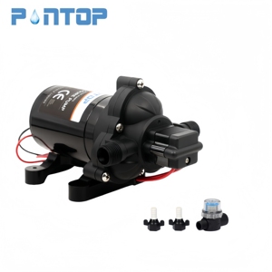 Bomba de Agua de Diafragma de 12V Serie 33 para Yates y Caravanas, 3.0 Gal/Min, Uso en Agua Salada, Bombas de 12v T33-12V-5.0-45 PONTOP - Product Image 4