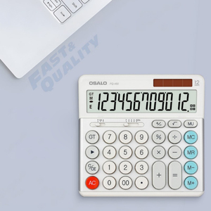 Calculatrice numérique Calculatrices à 12 chiffres Clé <span class=keywords><strong>PC</strong></span> Grand écran Calculatrice de bureau Énergie solaire 2024 Nouvelle fourniture de bureau la plus chaude - Product Image 2