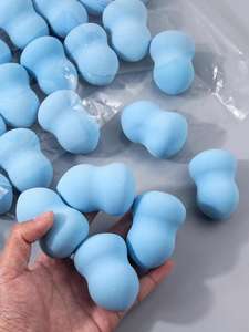 ชุดอุปกรณ์แต่งหน้า 30 ชิ้น สำหรับใบหน้า ฟองน้ำแต่งหน้าสีฟ้าขนาดใหญ่ ฟองน้ำนุ่ม ใช้งานง่าย สำหรับทาเครื่องสำอางบนใบหน้า - Product Image 4