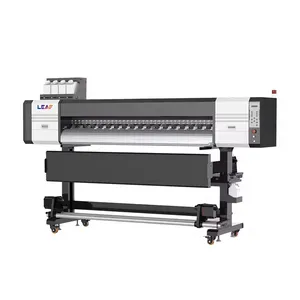 LEAF Digital Textile Printing Machine Flag Banner Polyester Fabric Printer 2 Head i3200 Sublimation Printer