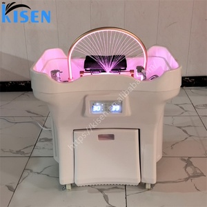 Lavabo Kisen para champú, MOQ 1, entrega rápida, lavacabezas para salón, tazón de masaje europeo japonés en oferta - Product Image 6