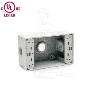 PST One Gang Caja de aluminio resistente a la intemperie Caja de conductos eléctricos - Product Image 4