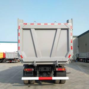 Б/у самосвал Sinotruk Howo черного цвета, 371 л.с., 12 колес, LHD, высокая грузоподъемность - Product Image 5