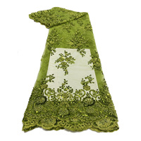 Européen et Américain Africain Moyen-Orient Maille Broderie Tissus Perles Perle Tube Fleur Broderie