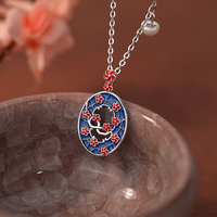 Collier Danila en argent sterling 925 avec perles d'eau douce pour femmes, nouveaux éléments chinois