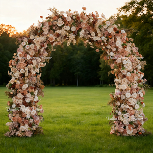 <span class=keywords><strong>Arche</strong></span> florale en soie pour mariage, décoration d'événements de mariage, OEM Dalian Chermy Flower - Product Image 5