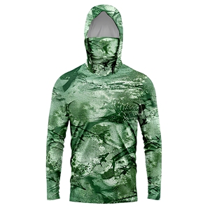 Vêtements de pêche personnalisés imprimés, sweat à capuche de pêche haute performance pour le club de pêche de la flotte européenne, fabricant OEM - Product Image 1