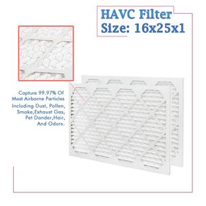 Filtre de remplacement HVAC en fibre de verre personnalisé MERV 8 à 13 panneaux, haute capacité anti-poussière, taille 20x25x1, neuf - Product Image 6